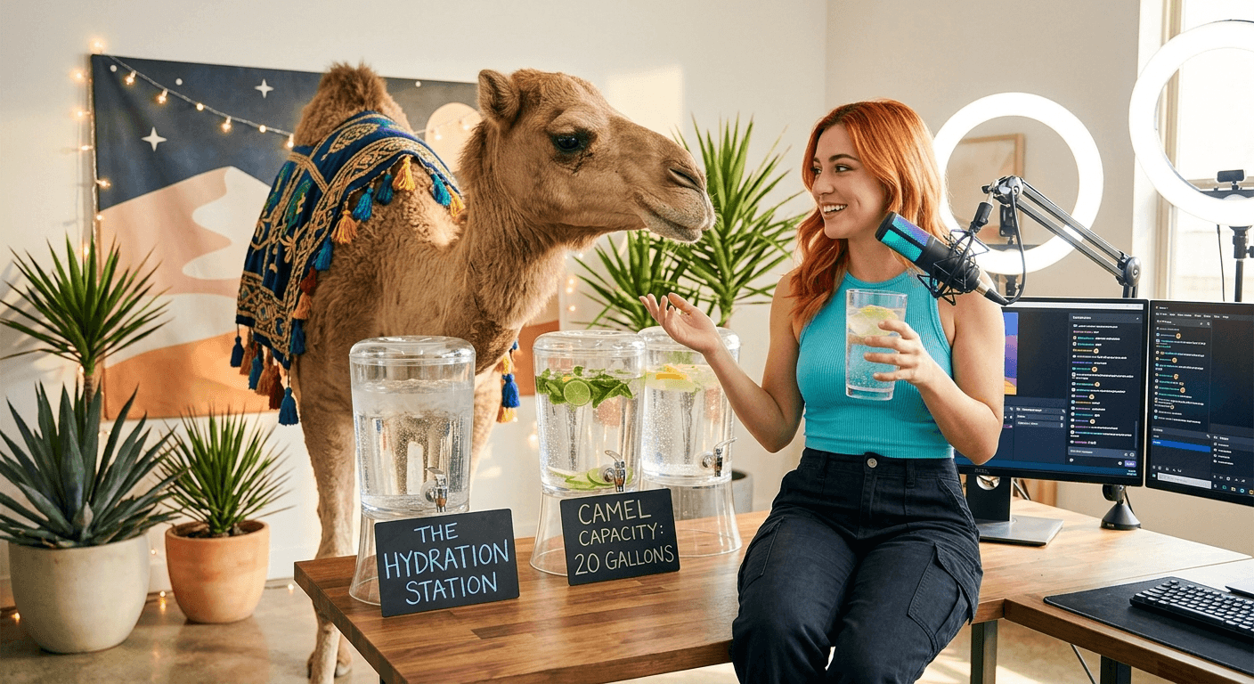 Why Your Favorite Cam Models Drink More Water Than a Desert Camel News Image